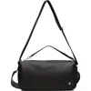 Courrèges Black Medium Three Sixty Leather Bag In 9999 Black