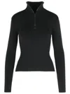 Courrèges Midnight Blue Wool Sweater In Blue