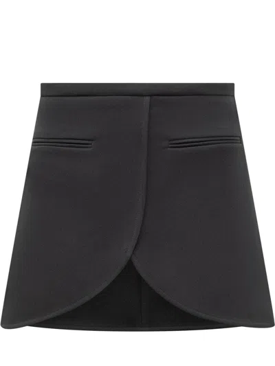 COURRÈGES COURRÈGES BLACK MINI SKIRT
