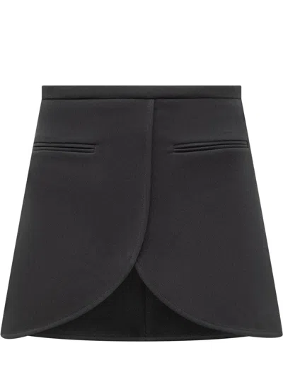 COURRÈGES COURRÈGES BLACK MINI SKIRT