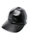 Courrèges Vinyl Cap Curved Brim