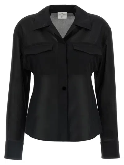 COURRÈGES BLACK POCKET SHIRT
