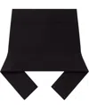 Courrèges Courreges 'reversed Belt Mini' Skirt In Black