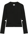 Courrèges Courregès Black Polyester Wool Jackets In Black