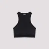 Courrèges Courregès Crop Top In Black