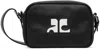 Courrèges Black Reedition Camera Bag In 9999 Black
