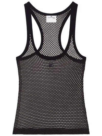 Courrèges Black Scuba Top