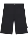 Courrèges Black Shorts With Pockets In Black