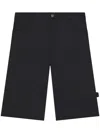 Courrèges Black Shorts With Pockets