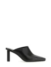Courrèges Courregès Mule Sleek In Black