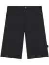 Courrèges Black Shorts With Pockets