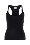 Courrèges Holistic Buckle 90s Tank Top In Black