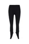 Courrèges Reversed Tech Jersey Pants-s Nd Courreges Female In Black
