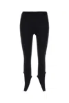Courrèges Courreges 'reserved Tech' Leggings In Black