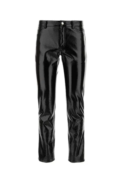 COURRÈGES COURREGÈS BLACK VINYL PANT