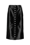 Courrèges Multiflex Patent-finish Midi Skirt