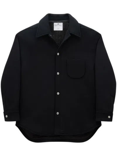 COURRÈGES BLACK WOOL SHIRT