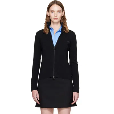 Courrèges Courreges Canvas Jacket For Women In Black