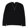 Courrèges Courreges Zipped Wool Sweater Black In Black