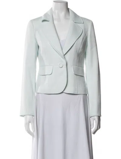 Pre-owned Courrèges Blazer In Blue/white