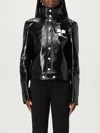 Courrèges Courreges Women Reedition Vinyl Jacket In Black