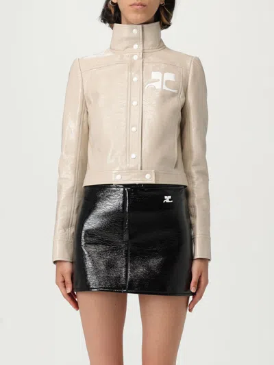 COURRÈGES JACKET COURRÈGES WOMAN COLOR GREY,H11713020