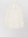 Courrèges Blazer Jacket Long Sleeves Drawstring Hem Pockets In White