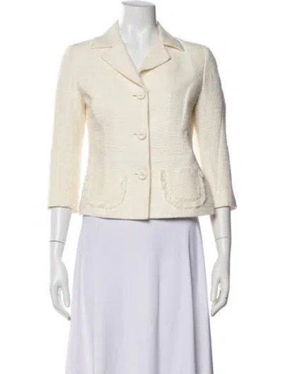 Pre-owned Courrèges Blazer In Neutrals