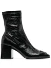Courrèges Courreges Woman Ankle Boots Black Size 11 Polyurethane In Black