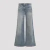 Courrèges Courreges Hammer Denim Baggy Pants Women In Blue