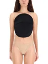 Courrèges Body Illusion Circle In Black