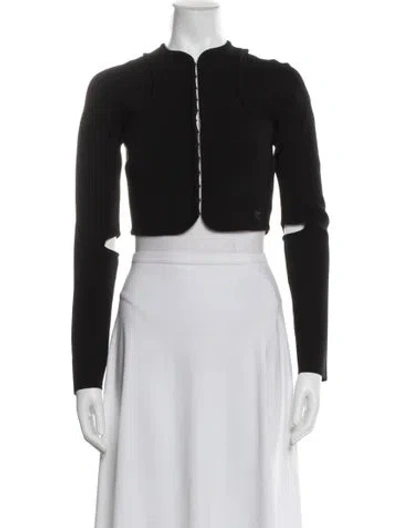 Pre-owned Courrèges Bolero In Black