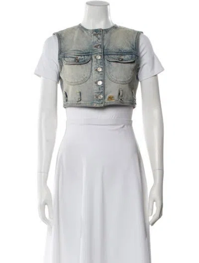 Pre-owned Courrèges Bolero In White