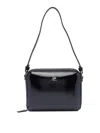 Courrèges Mirror Chained Cloud Bag In Black