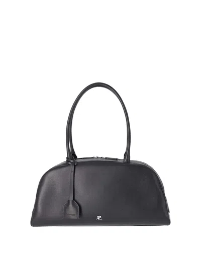 Courrèges Bolsa De Hombro - Negro