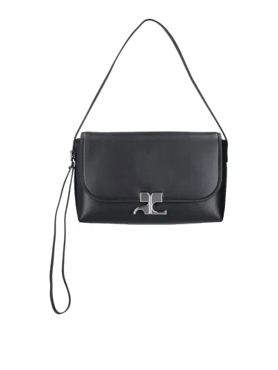 Courrèges Bolsa De Hombro - Negro