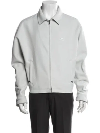 Pre-owned Courrèges Bomber Jacket In White