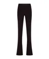 Courrèges Bootcut Interlock Pants In Black