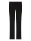 Courrèges Bootcut Interlock Trousers In Black