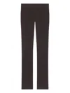 Courrèges Bootcut Interlock Trousers In Purple