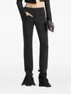 Courrèges Courregès Bootcut Pants In Black