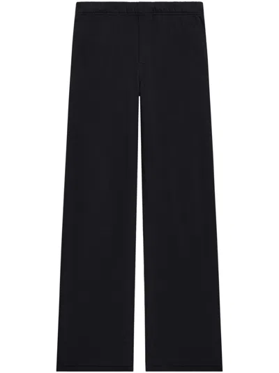 Courrèges Bootcut Twill Trousers In Brown