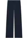 Courrèges Bootcut Track Pants In Blue