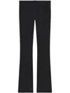Courrèges Heritage Pant In Stretch Wool Clothing In Black
