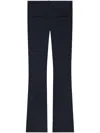 Courrèges Bootcut Trousers In Blue