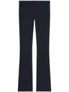 Courrèges Heritage Pant In Stretch Wool Clothing In Navy