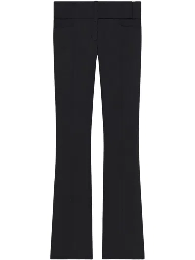 Courrèges Bootcut Trousers In Schwarz