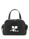 Courrèges Bowling Bag "reedition" In Black