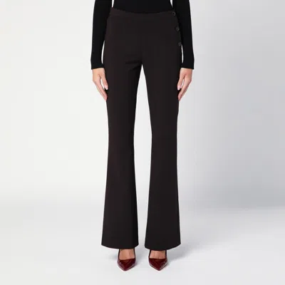 COURRÈGES COURRÈGES BROWN WOOL TROUSERS
