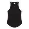 Courrèges Sleeveless Bootcut Jumpsuit In Black
